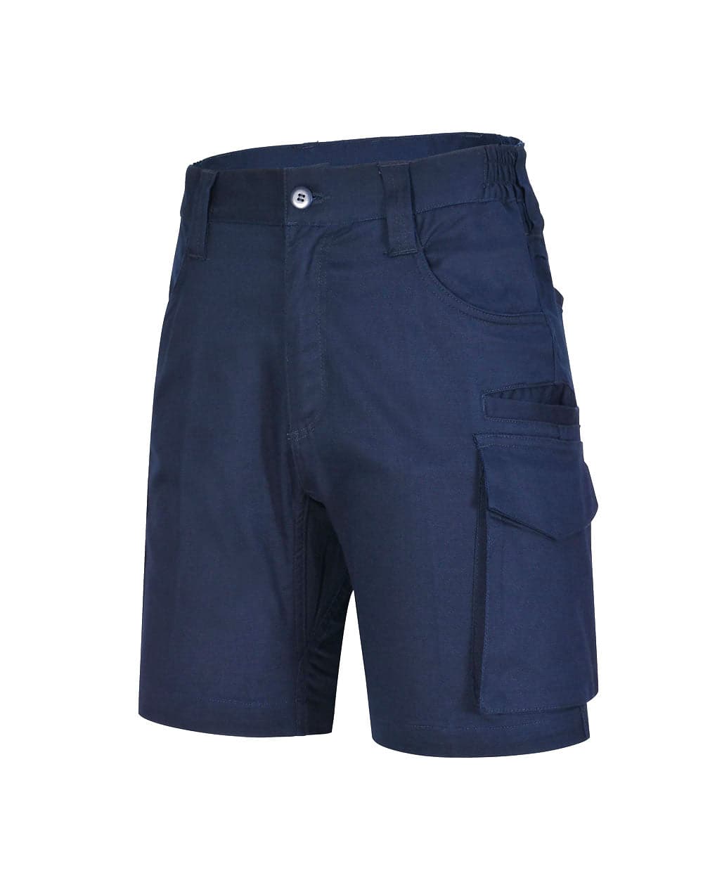 Unisex Cotton Stretch Rip Stop Work Shorts WP27 Work Wear Australian Industrial Wear 72R Navy 