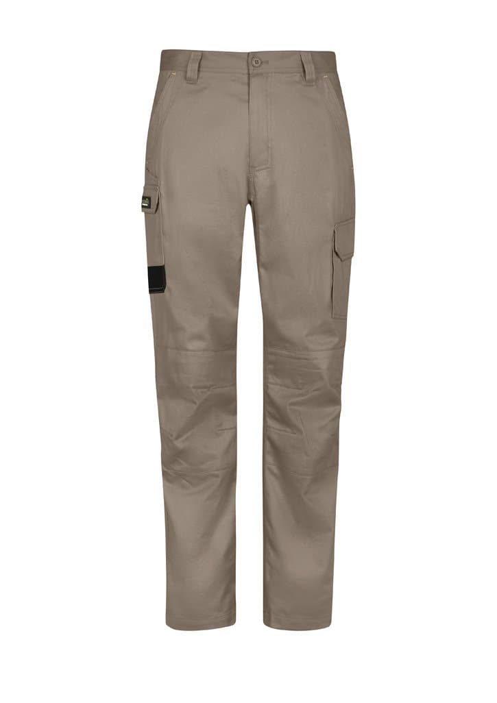 Mens Summer Cargo Pant (Regular) ZP145R Work Wear Syzmik Khaki 72R 