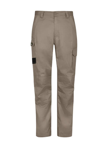 Mens Summer Cargo Pant (Stout) ZP145S Work Wear Syzmik Khaki 87S 