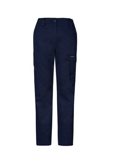 SYZMIK Women’s Essential Cargo Pants ZP730 Work Wear Syzmik Navy 4 