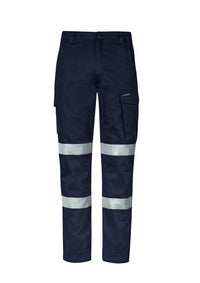 Syzmik Men's Essential Basic Taped Cargo Stretch Pant ZP923 Work Wear Syzmik Navy 72R 