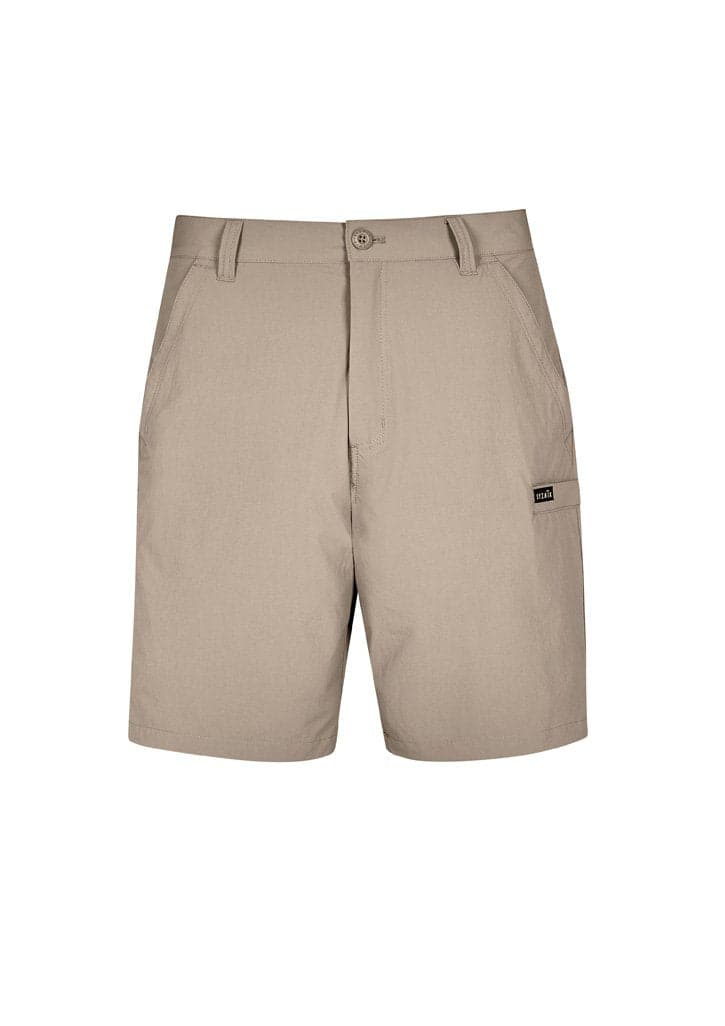 Mens Lightweight Outdoor Short ZS180 Work Wear Syzmik Khaki 72R 