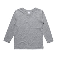 As Colour kids long sleeve tee 3007 Casual Wear As Colour GREY MARLE 2K 