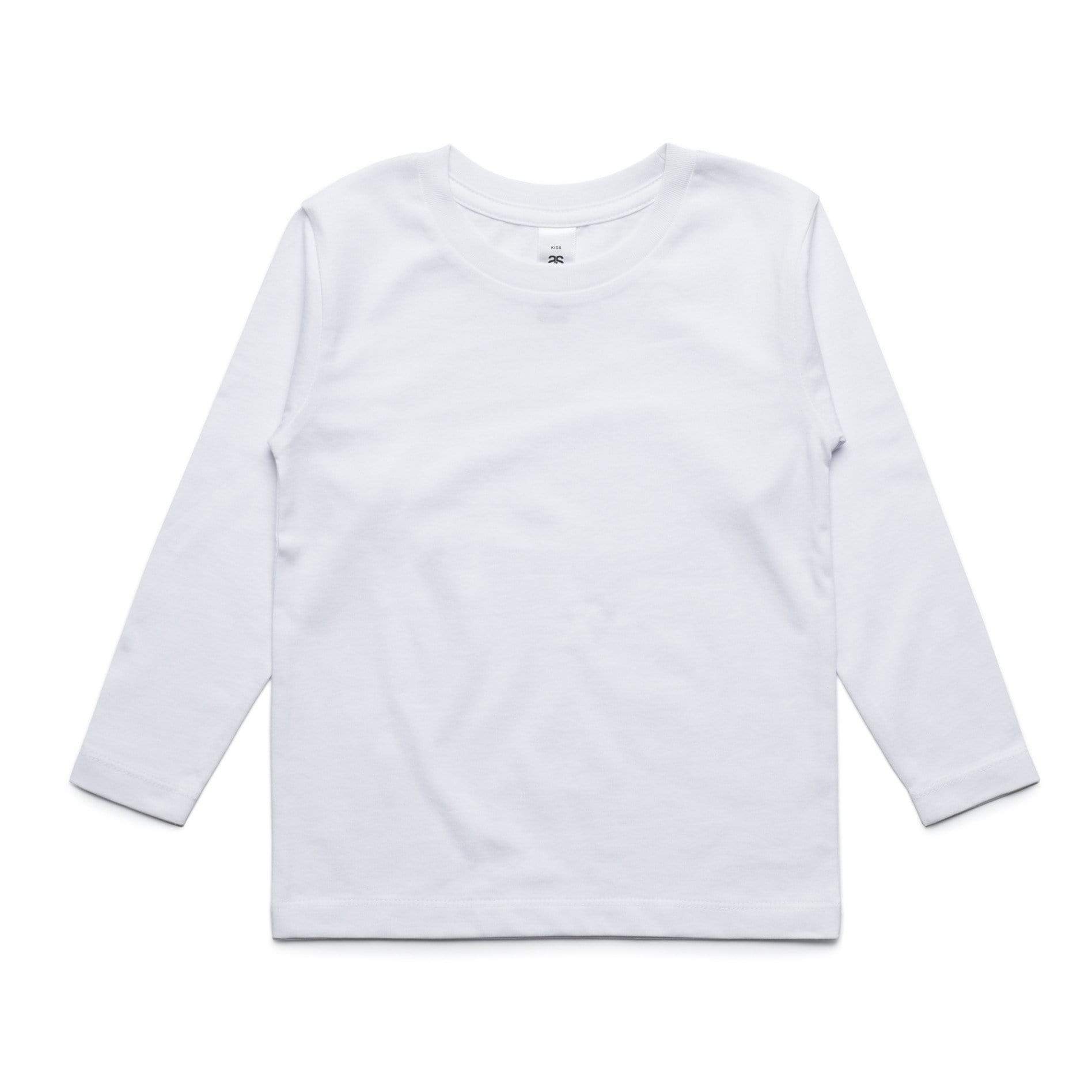 As Colour kids long sleeve tee 3007 Casual Wear As Colour WHITE 2K 