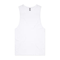 As Colour Men's barnard tank 5025 Casual Wear As Colour WHITE MARLE XSM 