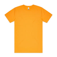 As Colour Men's block T shirt 5050 (No print no sale) Casual Wear As Colour   