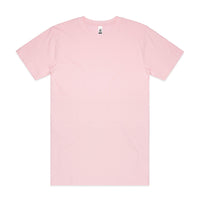 As Colour Men's block T shirt 5050 (No print no sale) Casual Wear As Colour   