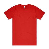 As Colour Men's block T shirt 5050 (No print no sale) Casual Wear As Colour   