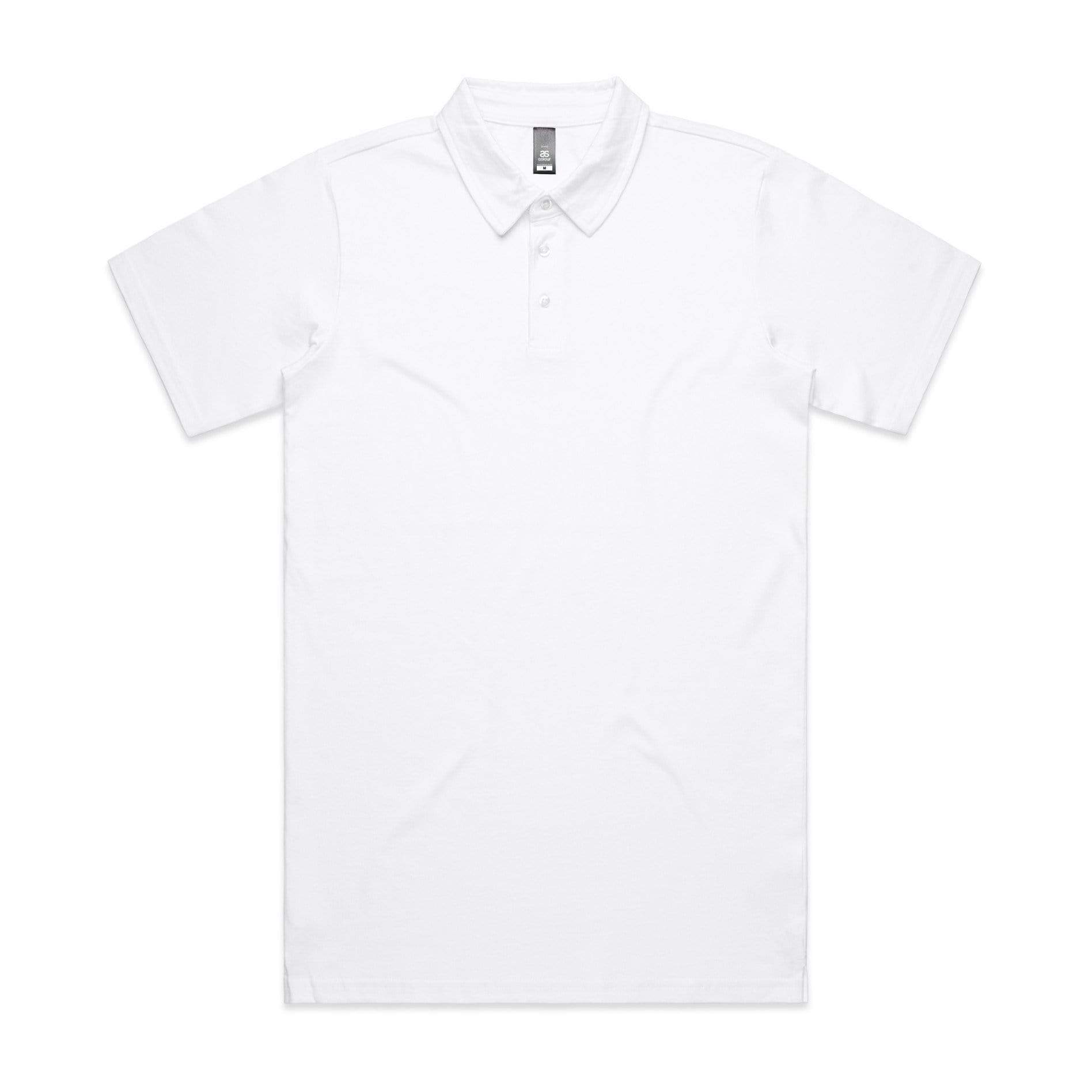 As Colour Men's chad polo 5402 Casual Wear As Colour WHITE SML 