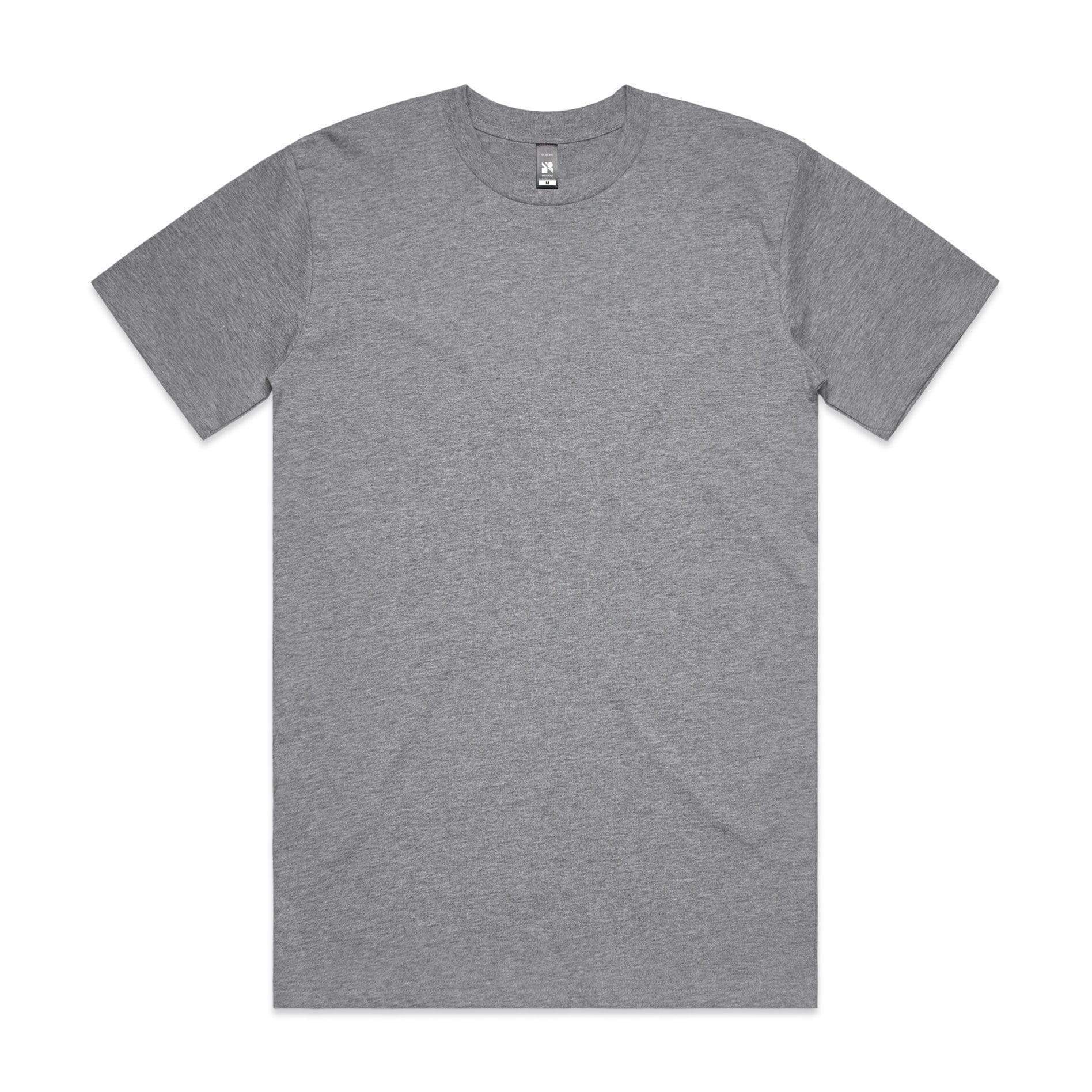 As Colour Men's classic tee 5026 Casual Wear As Colour GREY MARLE SML 