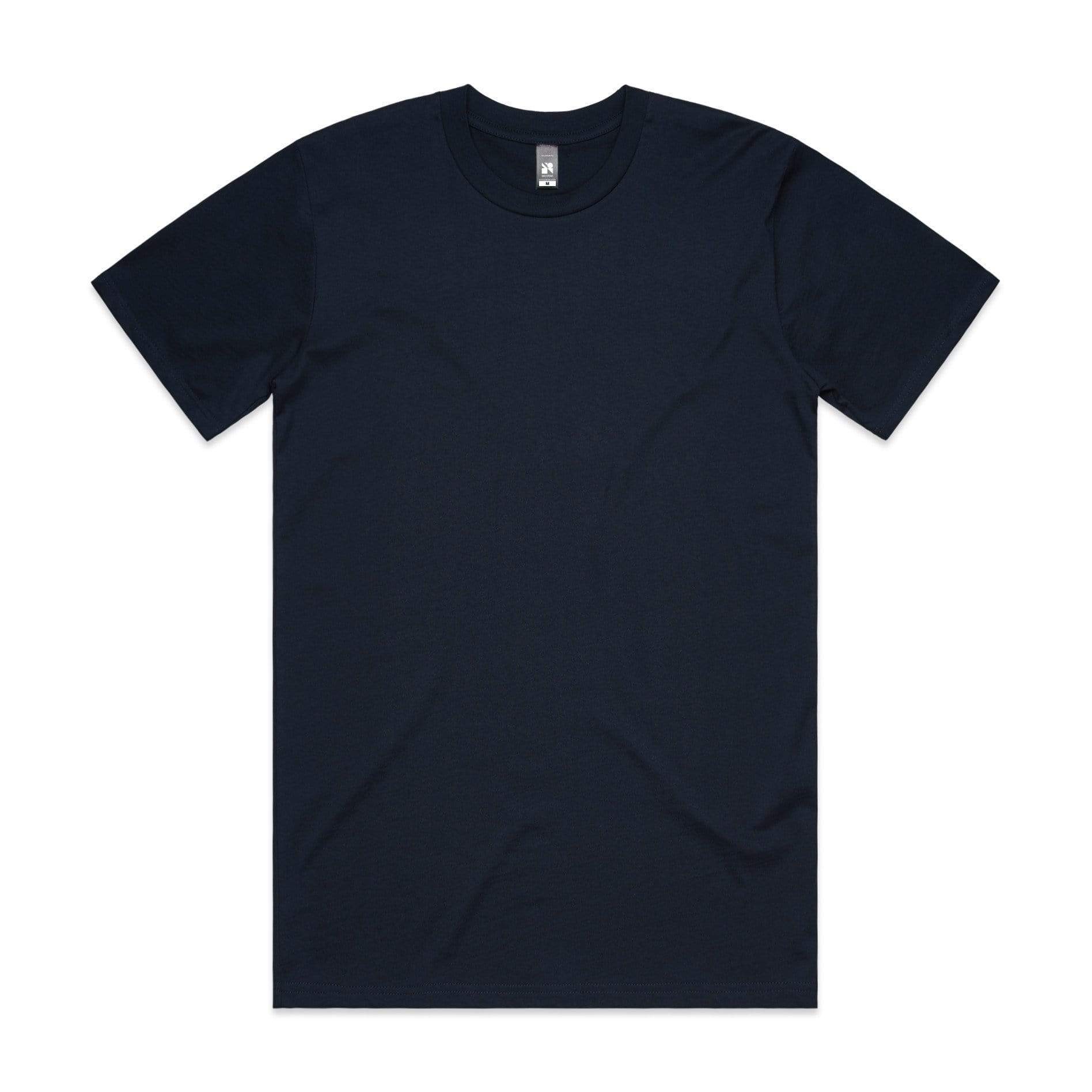 As Colour Men's classic tee 5026 Casual Wear As Colour NAVY SML 