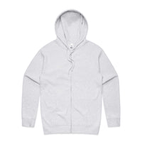 As Colour Men's official zip hoodie 5103 Casual Wear As Colour WHITE MARLE XSM 