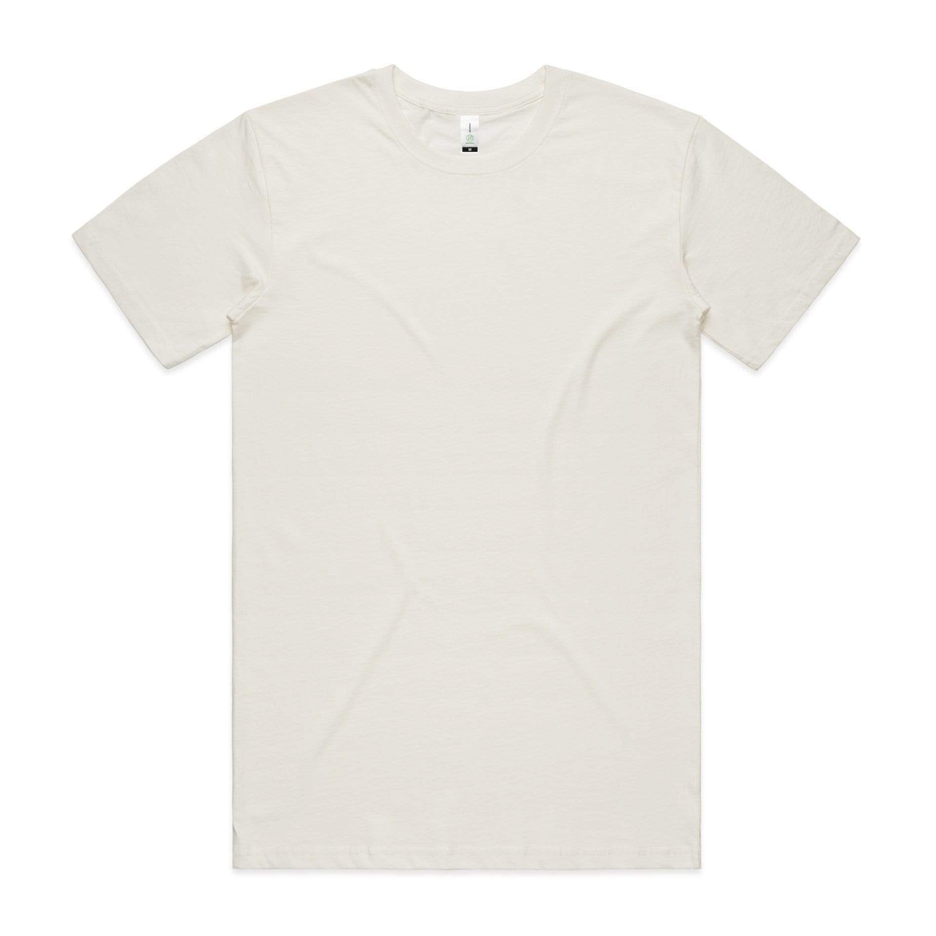 As Colour Men's staple organic tee 5001G Casual Wear As Colour NATURAL XSM 