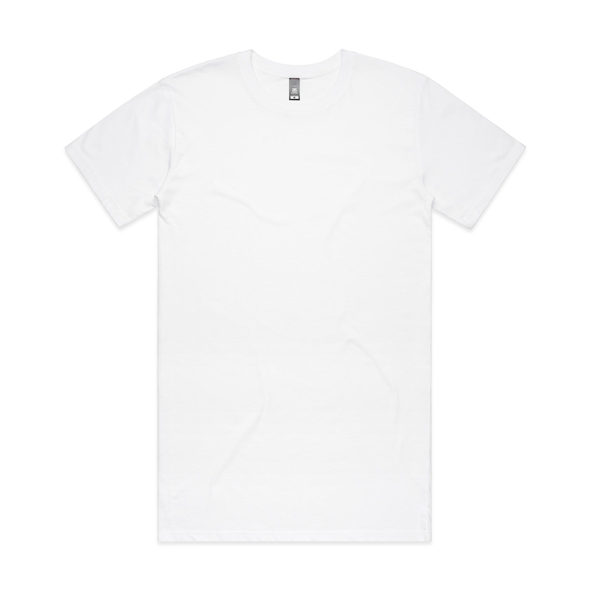 As Colour Men's tall tee 5013 Casual Wear As Colour WHITE SML 