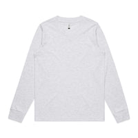 As Colour Women's dice L/S tee 4056 Casual Wear As Colour ASH HEATHER XSM 