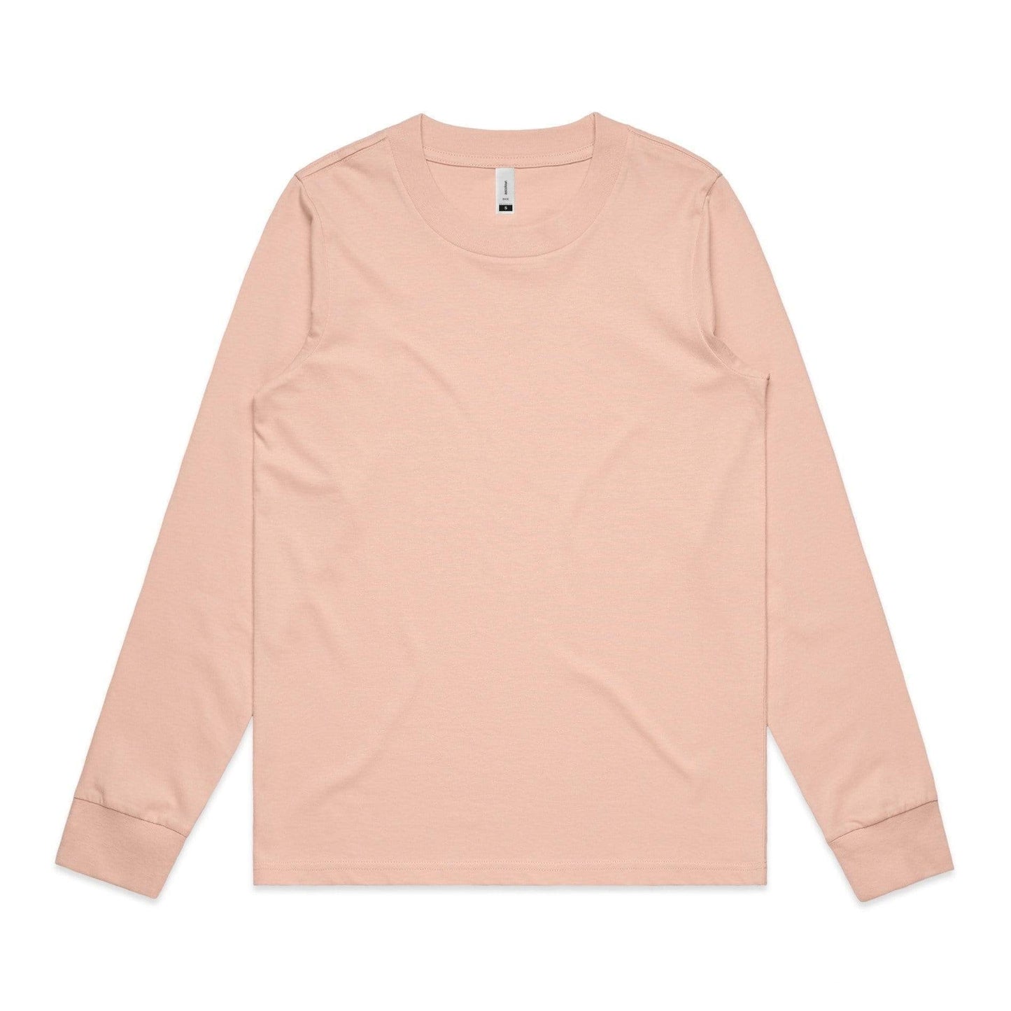 As Colour Women's dice L/S tee 4056 Casual Wear As Colour PALE PINK XSM 