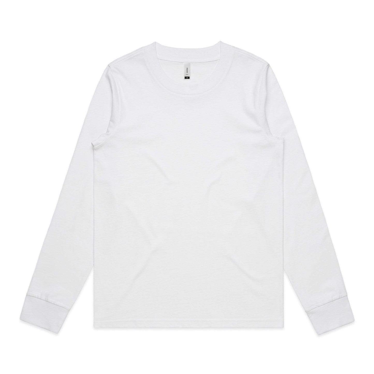 As Colour Women's dice L/S tee 4056 Casual Wear As Colour WHITE XSM 