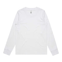 As Colour Women's dice L/S tee 4056 Casual Wear As Colour WHITE XSM 