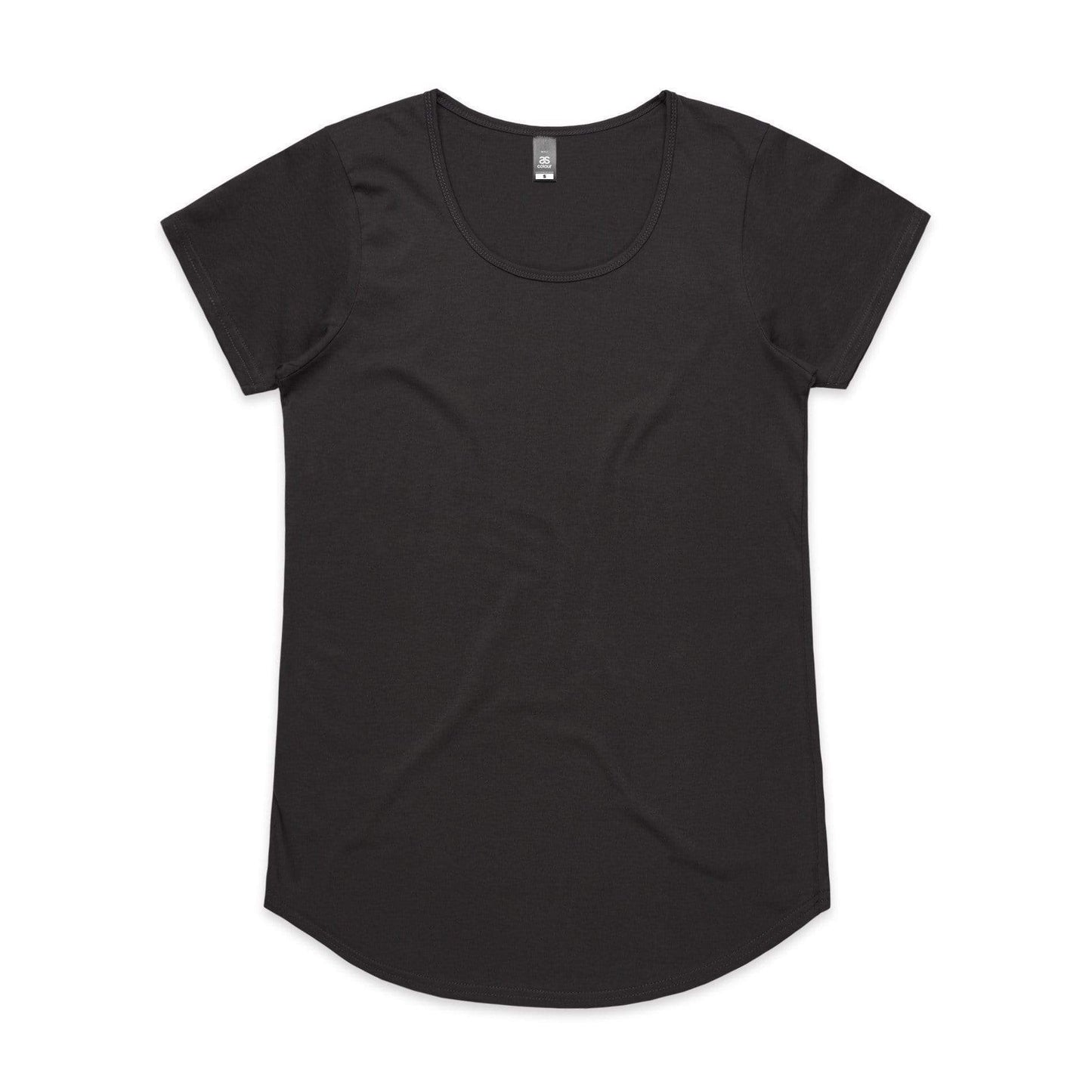 As Colour Women's mali tee 4008 Casual Wear As Colour COAL XSM 