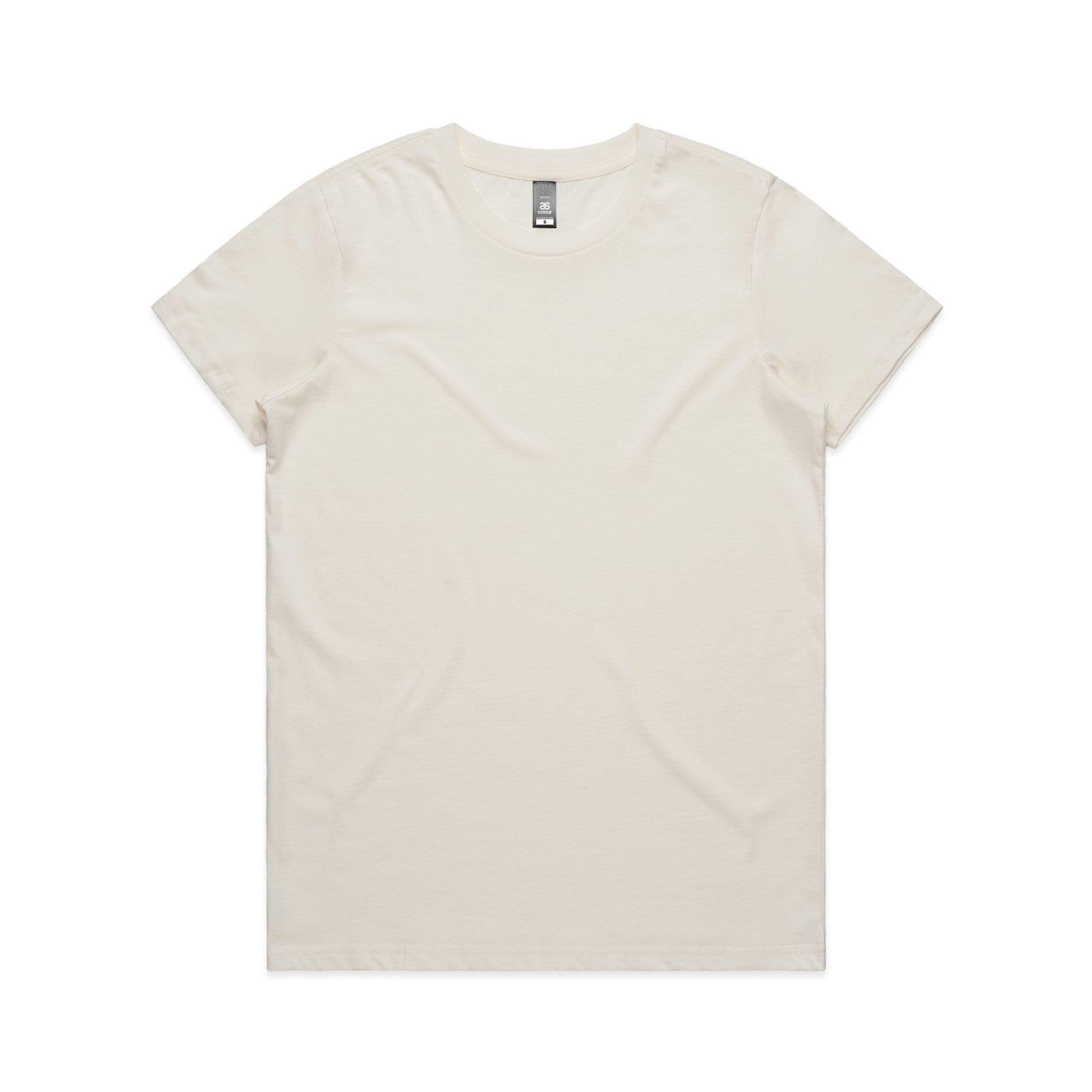 As Colour Women's maple tee 4001 Casual Wear As Colour NATURAL XSM 