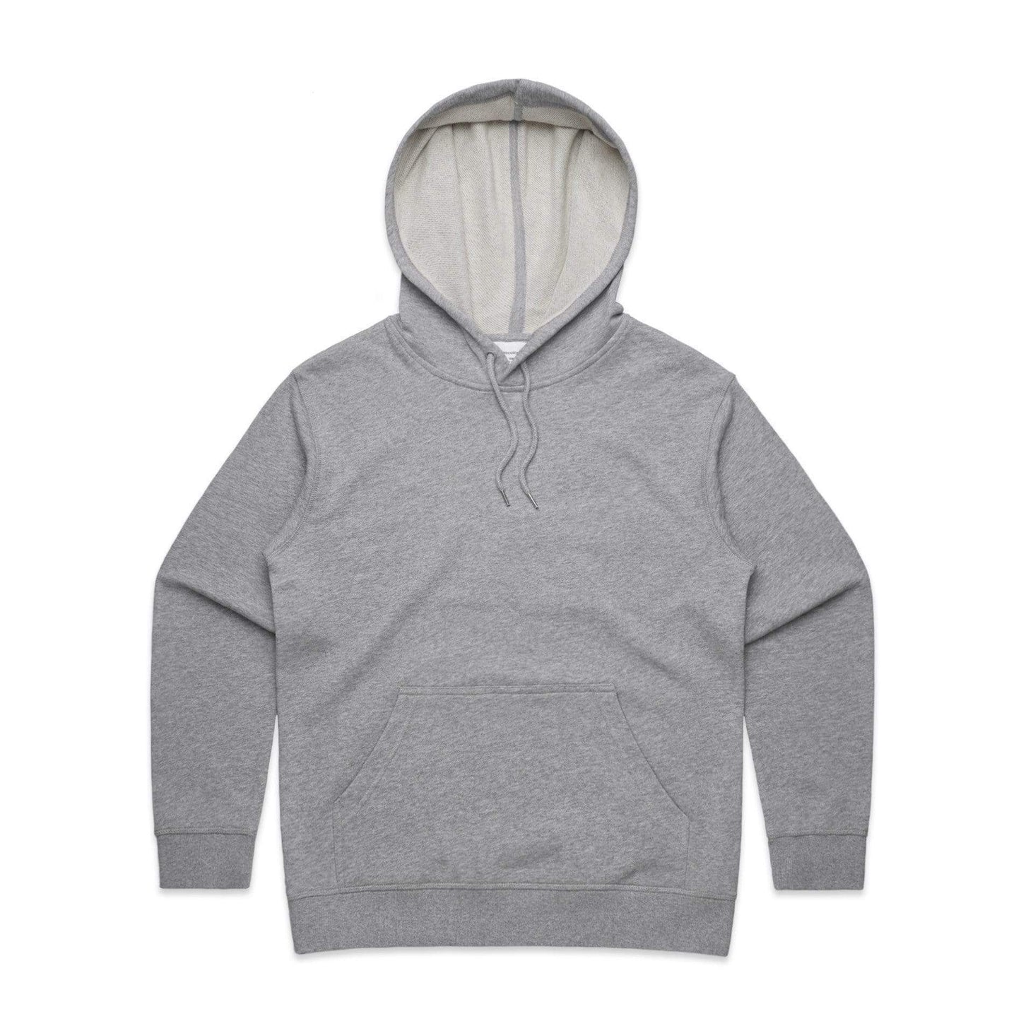 As Colour Women's premium hoodie 4120 Casual Wear As Colour GREY MARLE XSM 