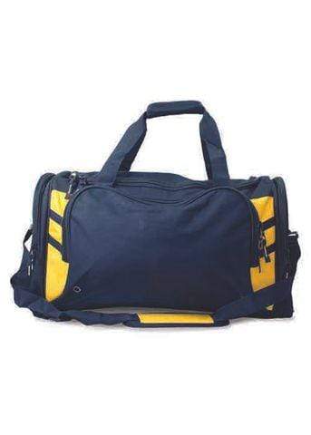 Aussie Pacific Active Wear Navy/Gold AUSSIE PACIFIC tasman sports bag tasman sports bag 4001