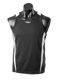 Aussie Pacific Eureka Kids Singlet 3104 Casual Wear Aussie Pacific Black/White 6 