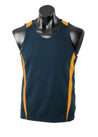 Aussie Pacific Eureka Kids Singlet 3104 Casual Wear Aussie Pacific Navy/Gold 6 