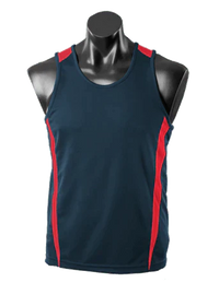 Aussie Pacific Eureka Kids Singlet 3104 Casual Wear Aussie Pacific Navy/Red 6 