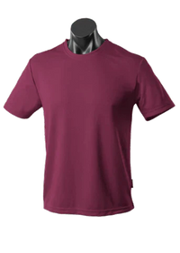 Aussie Pacific Men's Botany Tees 1207 Casual Wear Aussie Pacific Maroon S 