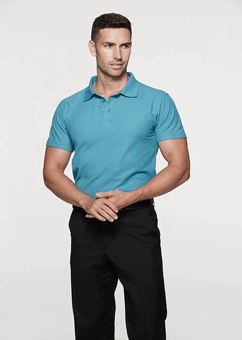 Aussie Pacific Men's Hunter Polo Shirt 1312 Casual Wear Aussie Pacific   