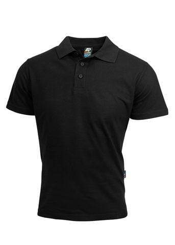 Aussie Pacific Men's Hunter Polo Shirt 1312 Casual Wear Aussie Pacific Black S 