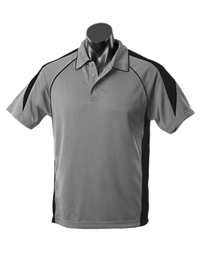 Aussie Pacific Casual Wear Ashe/Black / S AUSSIE PACIFIC men's premier polo shirt 1301