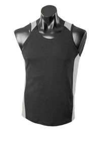 Aussie Pacific Premier Kids Singlet 3101 Casual Wear Aussie Pacific Black/Ashe 6 