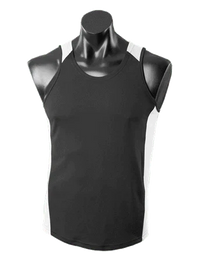 Aussie Pacific Premier Kids Singlet 3101 Casual Wear Aussie Pacific Black/White 6 