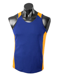 Aussie Pacific Premier Kids Singlet 3101 Casual Wear Aussie Pacific Royal/Gold 6 