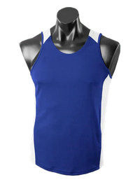 Aussie Pacific Premier Kids Singlet 3101 Casual Wear Aussie Pacific Royal/White 6 