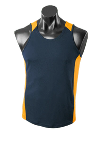 Aussie Pacific Premier Kids Singlet 3101 Casual Wear Aussie Pacific Navy/Gold 6 