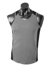 Aussie Pacific Premier Singlet 1101 Casual Wear Aussie Pacific Ashe/Black S 