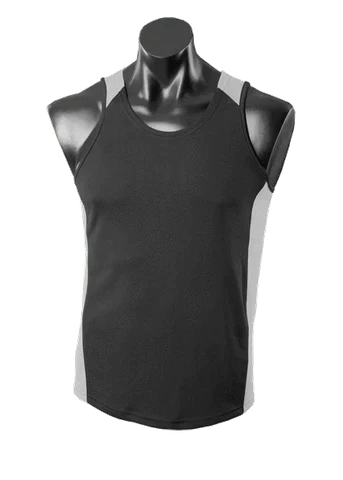 Aussie Pacific Premier Singlet 1101 Casual Wear Aussie Pacific Black/Ashe S 