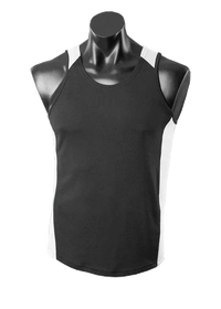 Aussie Pacific Premier Singlet 1101 Casual Wear Aussie Pacific Black/White S 