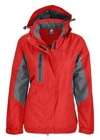 Aussie Pacific Women's Sheffield Jacket 2516 Casual Wear Aussie Pacific Red/Grey 8 