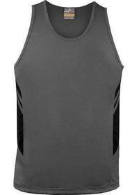 Aussie Pacific Tasman Kids Singlet 3111 Casual Wear Aussie Pacific Ashe/Black 4 