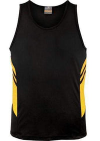 Aussie Pacific Tasman Kids Singlet 3111 Casual Wear Aussie Pacific Black/Gold 4 