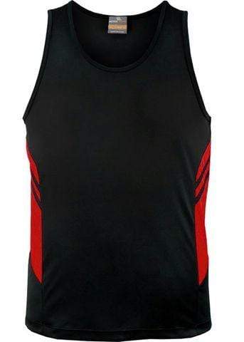 Aussie Pacific Tasman Kids Singlet 3111 Casual Wear Aussie Pacific Black/Red 4 