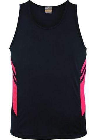 Aussie Pacific Tasman Kids Singlet 3111 Casual Wear Aussie Pacific Navy/Neon Pink 4 