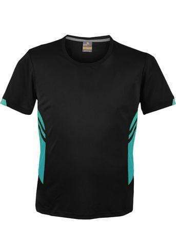 Aussie Pacific Tasman Kids Tees 3211 Casual Wear Aussie Pacific Black/Teal 6 