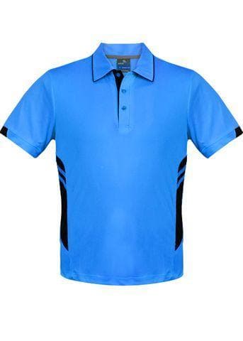 Aussie Pacific Tasman Men's Polo Shirt 1311 Casual Wear Aussie Pacific Cyan/Black S 