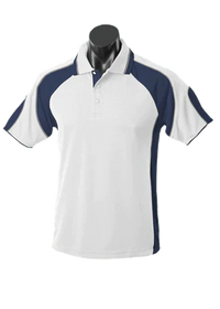 Aussie Pacific Men's Murray Polo Shirt 1300 Casual Wear Aussie Pacific Navy/Red/White S 