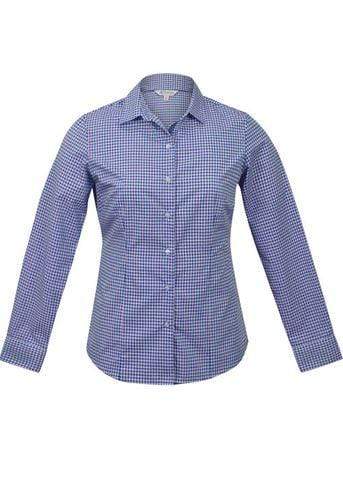 Aussie Pacific Ladies Epsom Long Sleeve Shirt 2907L Corporate Wear Aussie Pacific Mauve 4 